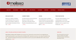 Desktop Screenshot of melissaumc.com